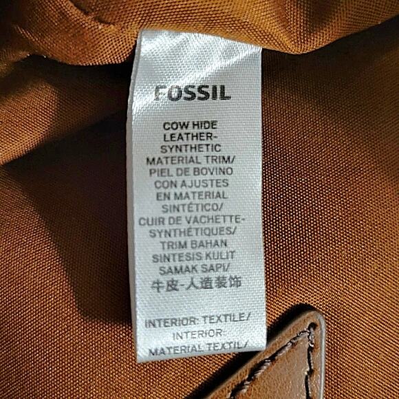 Fossil Felicity Color Block Leather Mini Backpack - Picture 8 of 13